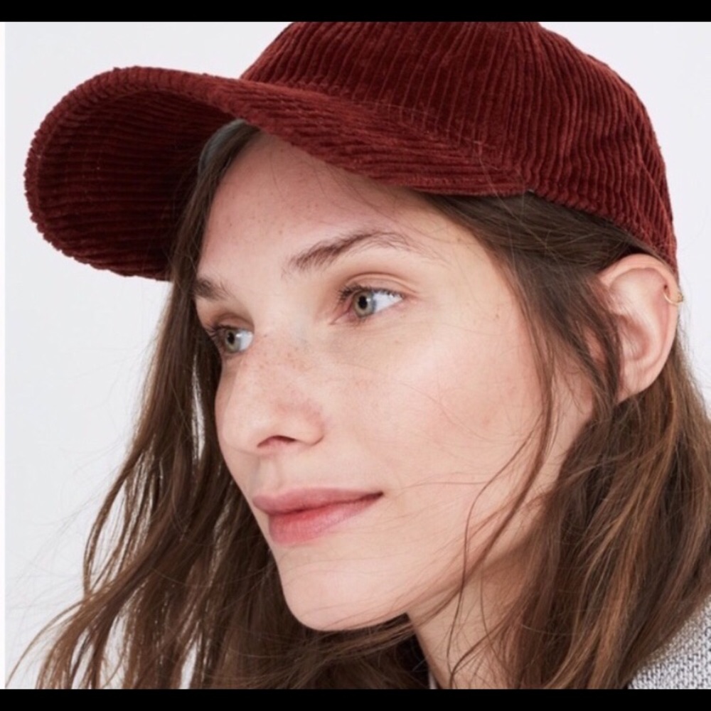 Madewell brown-ish corduroy baseball cap!